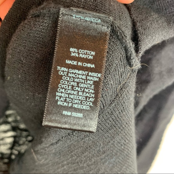 Express Black Deep V Cardigan F2 G16 - Picture 5 of 6